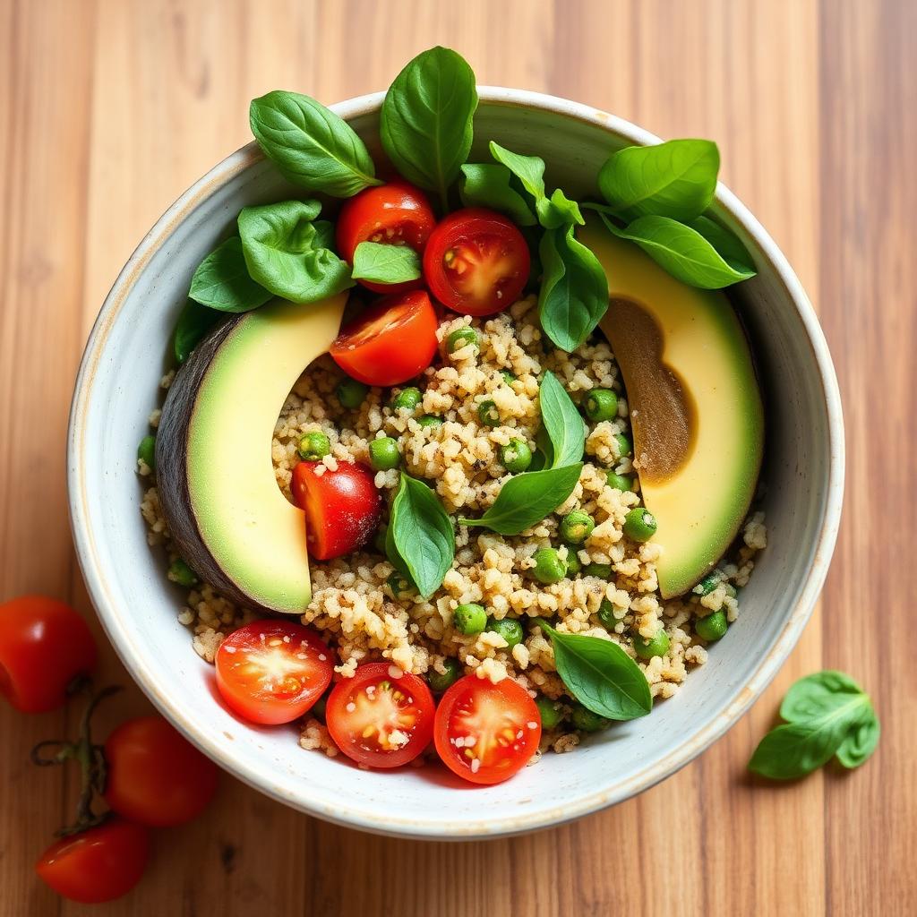 Alimentação equilibrada e colorida